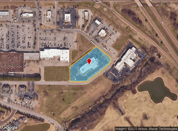 7595 Lodging Ln, Olive Branch, MS Parcel Map