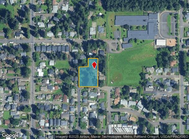 13064 Se Grant St, Portland, OR Parcel Map