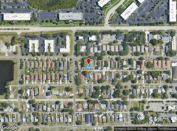  618 93Rd Ave N, Saint Petersburg, FL Parcel Map
