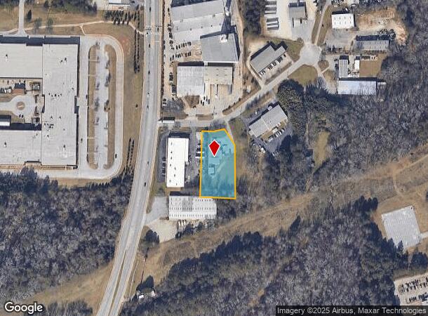  861 Davis Dr Se, Conyers, GA Parcel Map