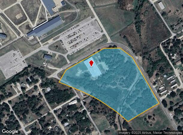 768 W Burleson Ave, Mart, TX Parcel Map