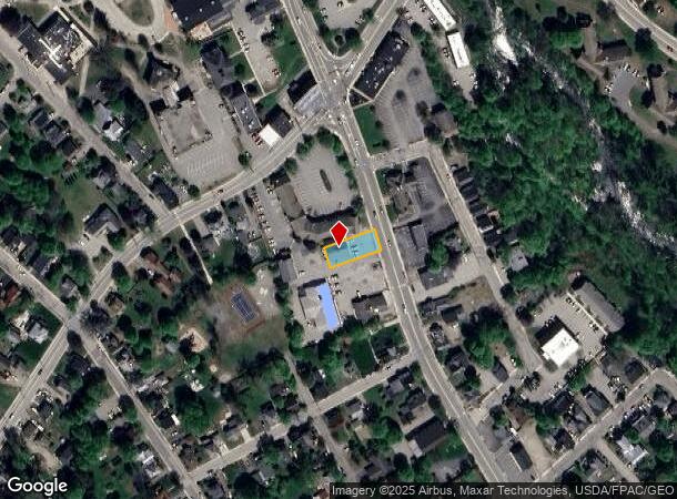  489 Main St, Springvale, ME Parcel Map