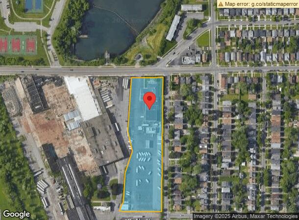  401 E Amherst St, Buffalo, NY Parcel Map