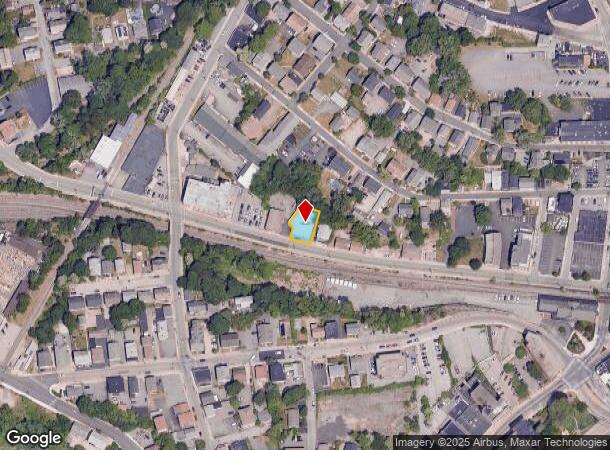  179 Railroad St, Woonsocket, RI Parcel Map