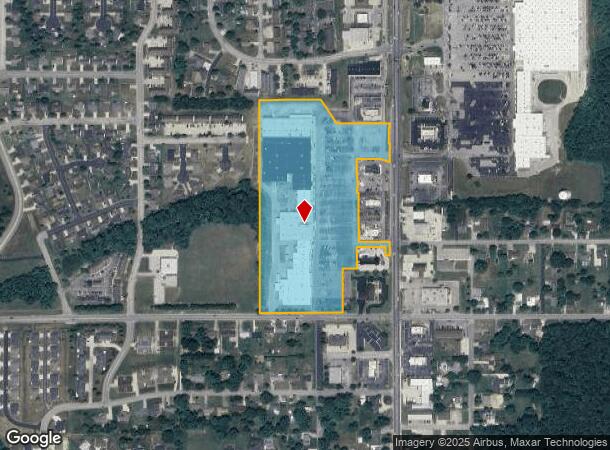  3703 N Newton St, Jasper, IN Parcel Map