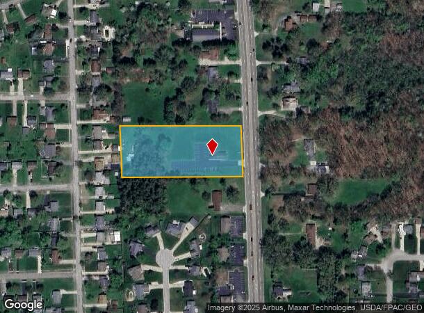800 S Canfield Niles Rd, Youngstown, OH Parcel Map
