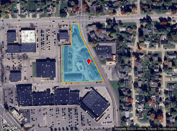  2210 N Marr Rd, Columbus, IN Parcel Map