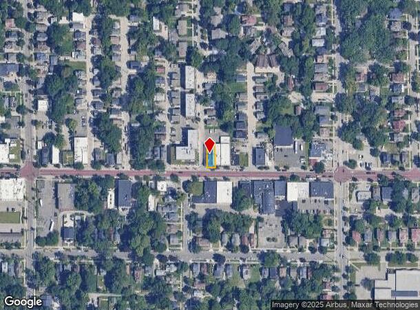  1109 Wealthy St Se, Grand Rapids, MI Parcel Map