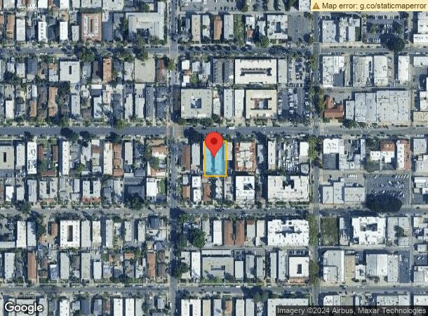  14642 Sylvan St, Van Nuys, CA Parcel Map