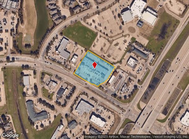  1616 W Hebron Pky, Carrollton, TX Parcel Map