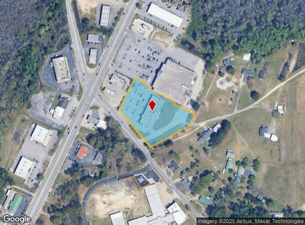  677 Main St, West Columbia, SC Parcel Map