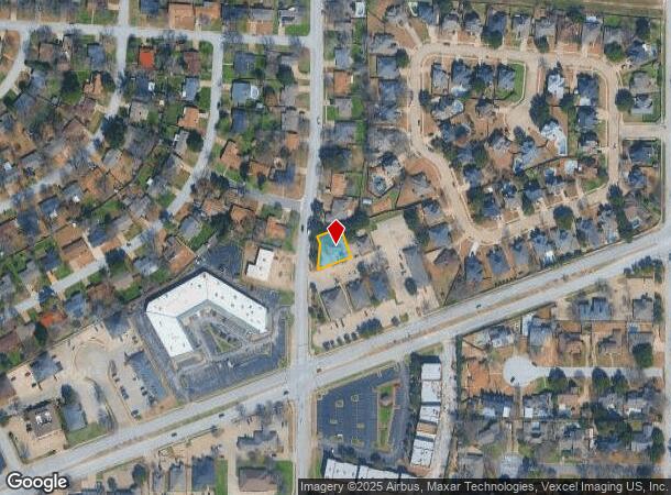  1820 Hurstview Dr, Hurst, TX Parcel Map