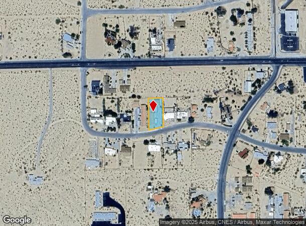 73482 Desert Trail Dr, Twentynine Palms, CA Parcel Map