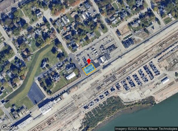  1201 E Market St, Jeffersonville, IN Parcel Map