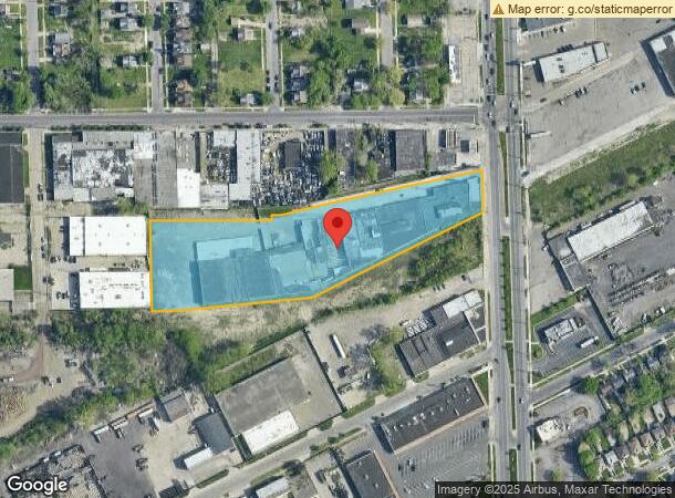  14471 Livernois Ave, Detroit, MI Parcel Map