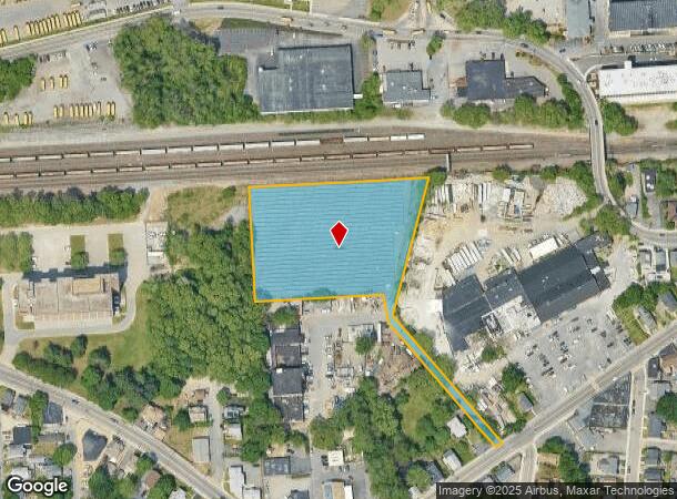  721 Waverley St, Framingham, MA Parcel Map