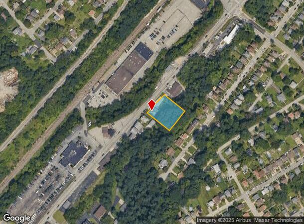 3147 Library Rd, Pittsburgh, PA Parcel Map