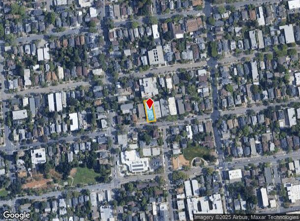 1917 Delaware St, Berkeley, CA Parcel Map