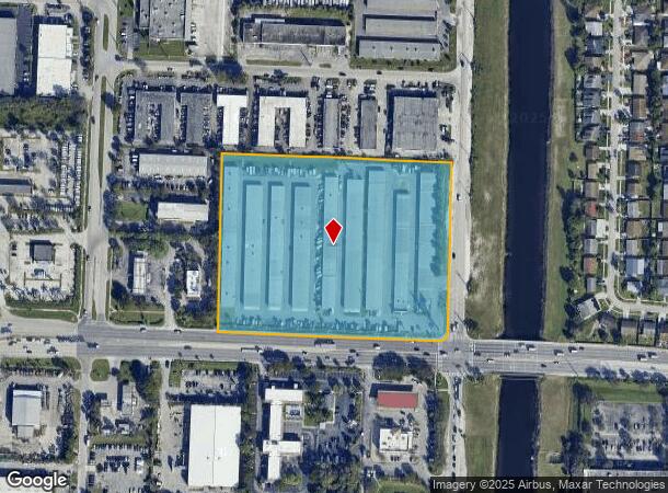  3601 W Blue Heron Blvd, Riviera Beach, FL Parcel Map