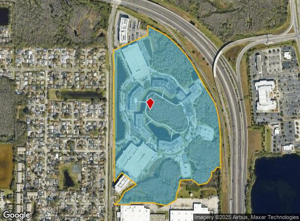  8705 Henderson Rd, Tampa, FL Parcel Map