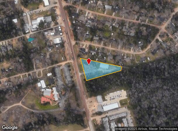 3210 N Frazier St, Conroe, TX Parcel Map