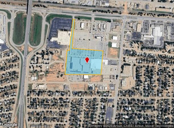 4565 S 1St St, Abilene, TX Parcel Map