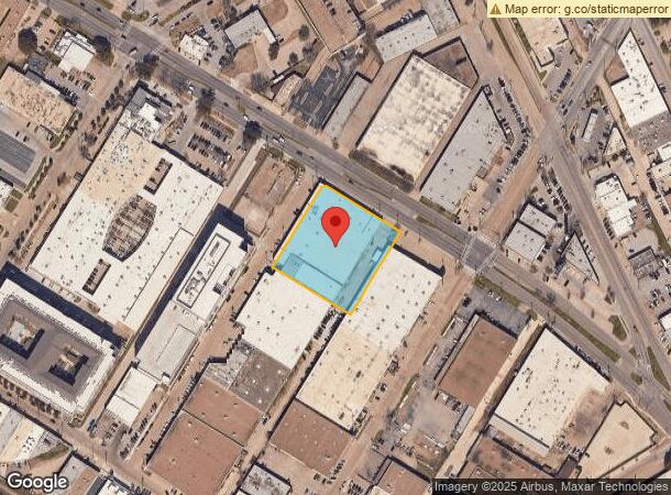  1729 Irving Blvd, Dallas, TX Parcel Map