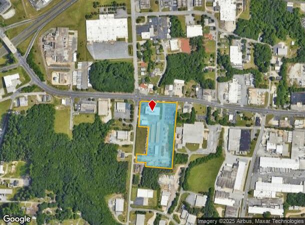 1201 W Fairfield Rd, High Point, NC Parcel Map