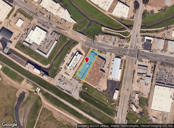  2241 Irving Blvd, Dallas, TX Parcel Map