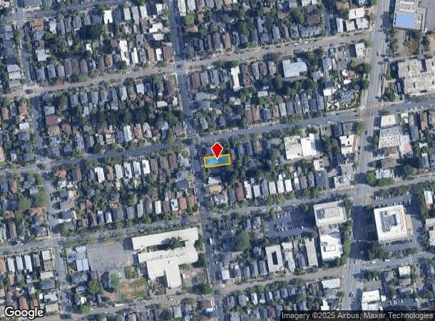 2805 Ellsworth St, Berkeley, CA Parcel Map