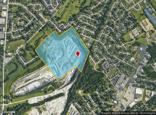  1415 Quarry Rd, Jeffersonville, IN Parcel Map