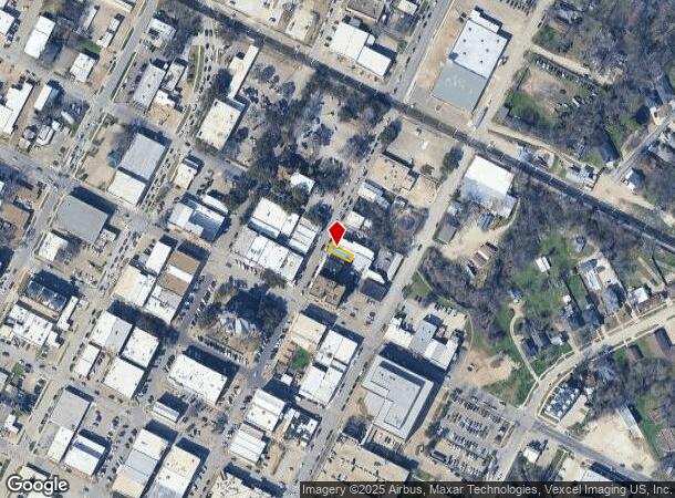  114 N College St, Waxahachie, TX Parcel Map