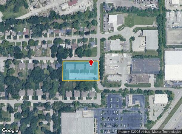  9240 Rosehill Rd, Lenexa, KS Parcel Map