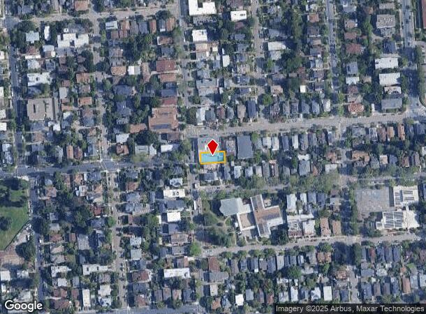 2705 College Ave, Berkeley, CA Parcel Map