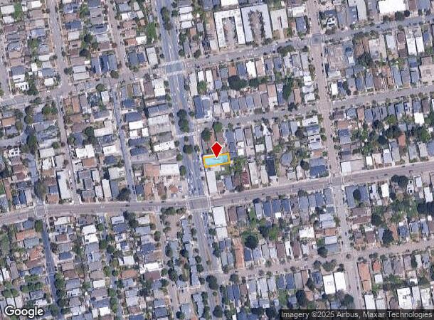  2973 Sacramento St, Berkeley, CA Parcel Map