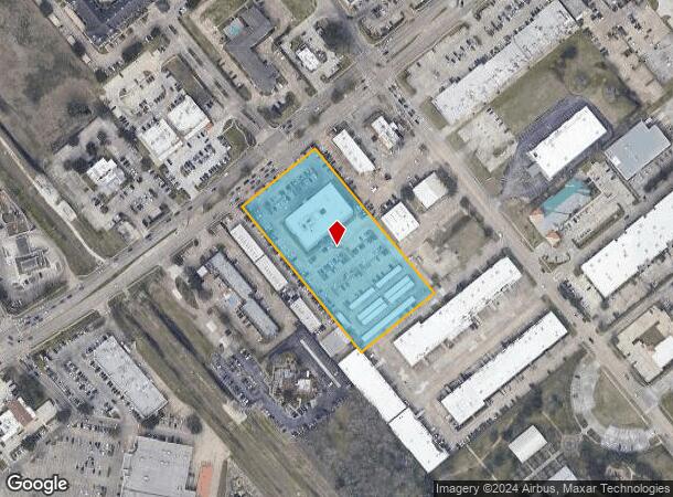  711 W Bay Area Blvd, Webster, TX Parcel Map