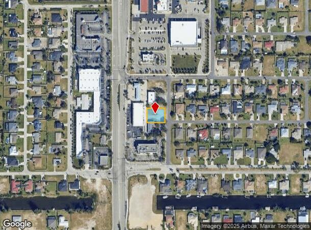 2718 Se Santa Barbara Pl, Cape Coral, FL Parcel Map