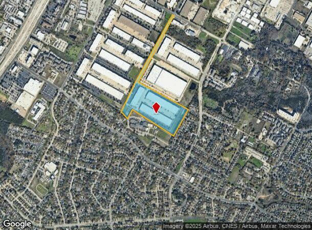  2301 E Saint Elmo Rd, Austin, TX Parcel Map