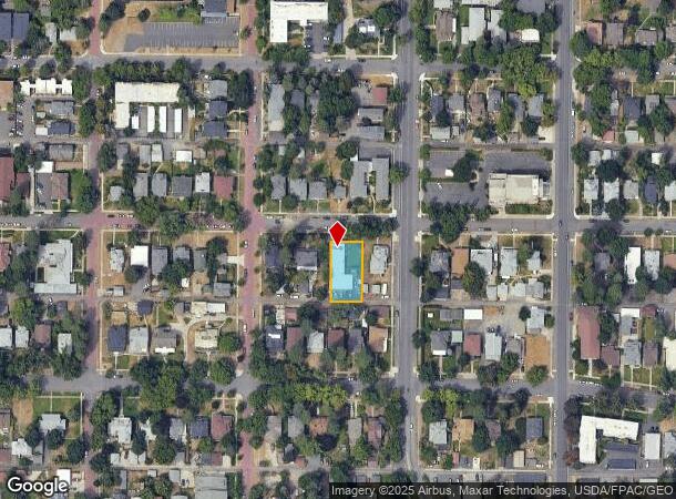  1611 W 8Th Ave, Spokane, WA Parcel Map