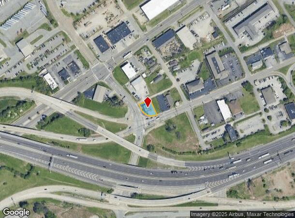  2017 Ailor Ave, Knoxville, TN Parcel Map