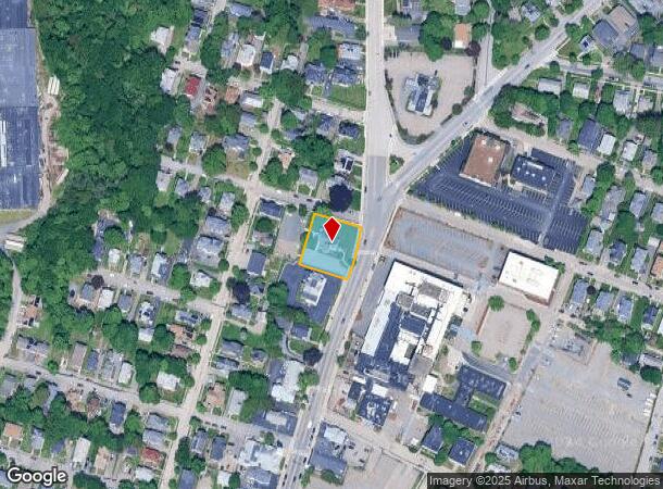  292 Lincoln St, Worcester, MA Parcel Map