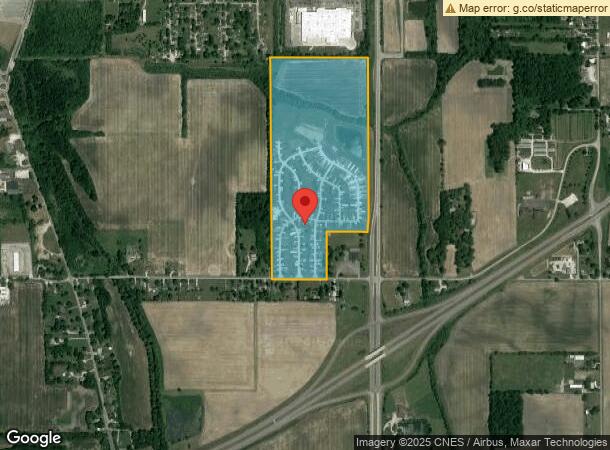  4512 S Clubhouse Rd, Muncie, IN Parcel Map