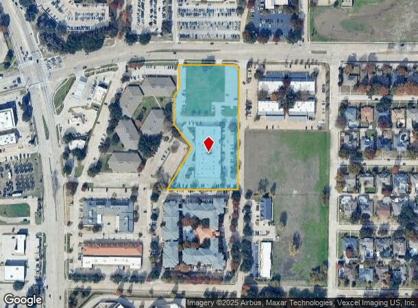  3800/3804 W 15Th St, Plano, TX Parcel Map