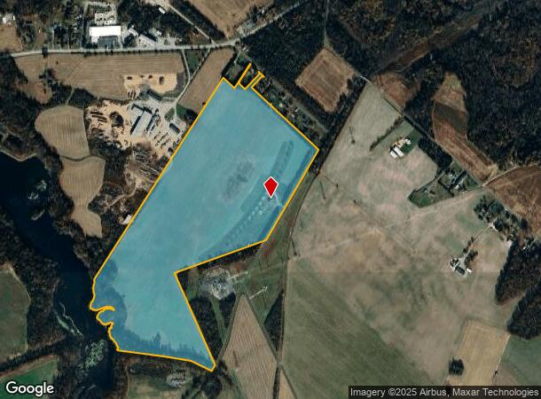609 Glanding Rd, Millington, MD Parcel Map