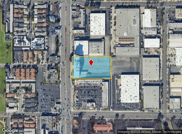  650 N Pacific Coast Hwy, El Segundo, CA Parcel Map