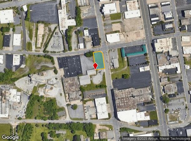  416 S Elm St, High Point, NC Parcel Map
