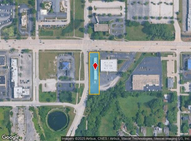  4349 W 211Th St, Matteson, IL Parcel Map