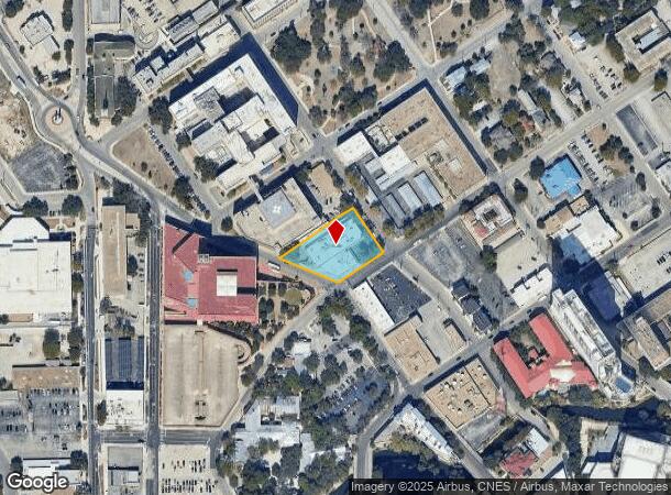  401 Augusta St, San Antonio, TX Parcel Map