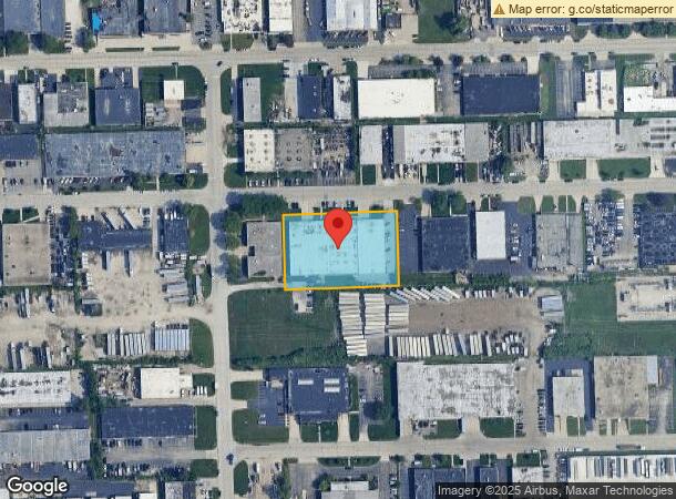  325 W Factory Rd, Addison, IL Parcel Map
