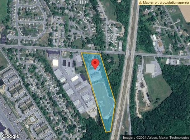  1100 S Little Creek Rd, Dover, DE Parcel Map